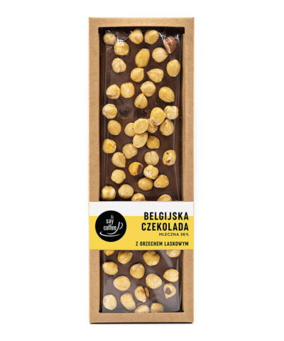 CZEKOLADA MLECZNA- ORZECH LASKOWY